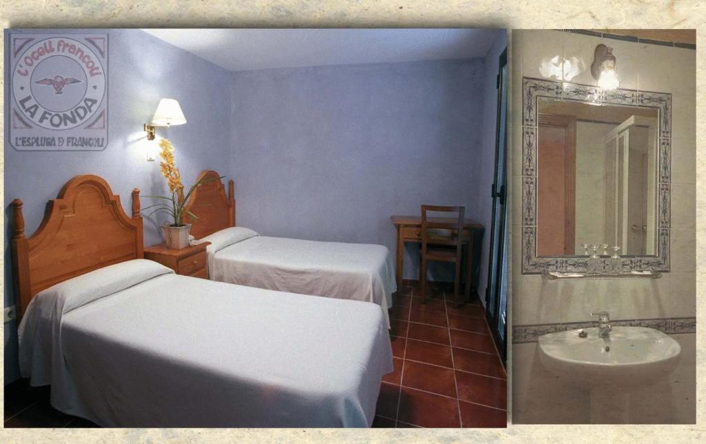 Hotel Rural Ocell Francoli Espluga de Francolí Buitenkant foto